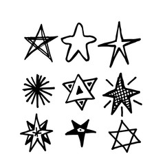 Hand drawn Star icon Doodle