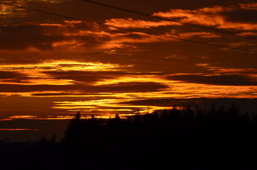 Ciel et nuance de couleurs 