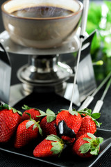 Chocolate fondue