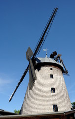 Straupitz, funktionsfähige Holländerwindmühle