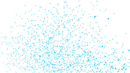 Dotted HD background , dots, point different size, scale. Design element for web banners, posters, cards, wallpapers, sites, panels. Blue color Vector illustration.