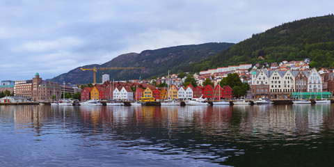 Bergen Norway panorama