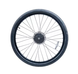Fototapete Fahrräder bicycle wheel of mountain bike.