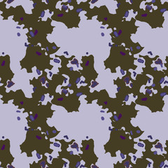 Abstract violet, green and purple background as UFO camouflage