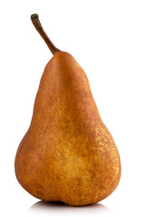 Ripe brown pear