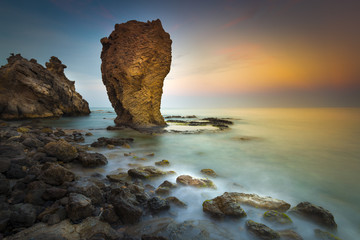 Playa El Sombrerico en Mojacar