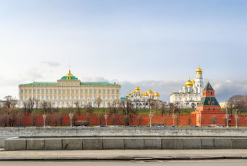 View of the Moscow Kremlin. Russia