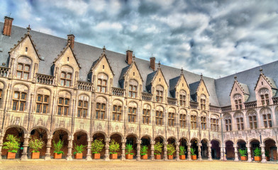 The Palace of the Prince-Bishops in Liege, Belgium