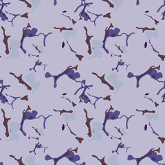 Abstract violet, green and purple background as UFO camouflage