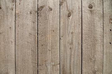 Vertically placed old wooden planks