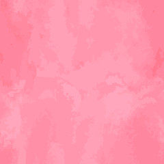 Seamless watercolor pattern. Pink aquarelle abstract background