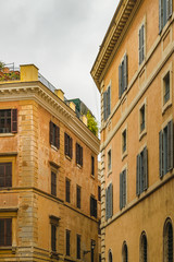 Old Style Apartment Buildings, Rome, Italy