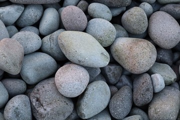 Fototapeta na wymiar stone texture on the beach