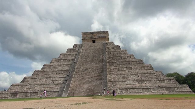 Full View of the Pyramid of Kukulkan