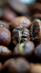 Macro Coffee Bean