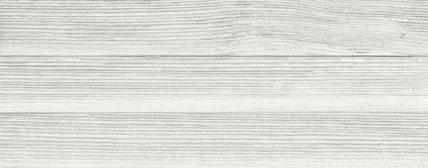 Obraz premium White wood planks as texture and background