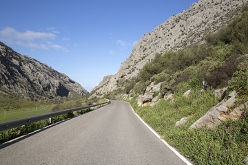 Open Road in Grazalema National Park