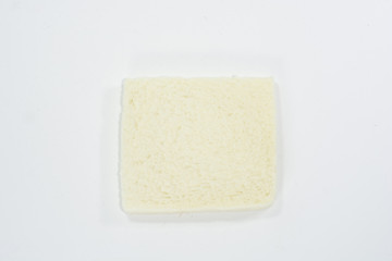 Bread cutting board  isolated on white background.
