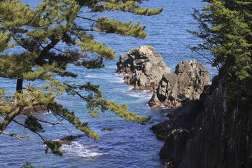 The sea in Minamisanriku