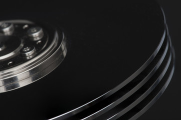 Hard disk working surfaces Data recovery concept