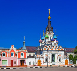 Fototapeta na wymiar church in saratov