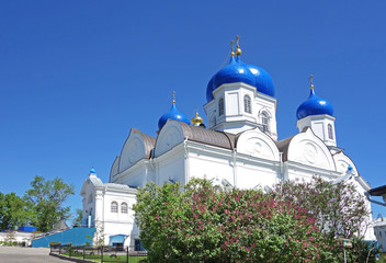 Cathedral of Bogolyubsk Icon of Our Lady of Holy. Bogolyubsky monastery , Vladimir region,  Russia