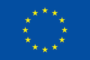 Gdpr eu flag general data protection regulation with star