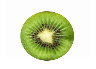 Kiwi aislado sobre fondo blanco, fruta