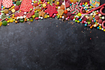 Fototapeta premium Colorful sweets