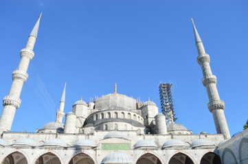 Fototapeta na wymiar Sultan Ahmet mosque