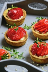 Mini Strawberry Tarts 