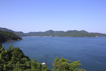 The sea in Minamisanriku