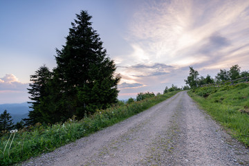 Sonnenuntergang Schwarzwald