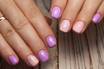 fashion manicure nails