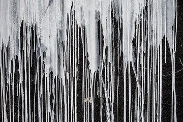 Paint dripping wall background