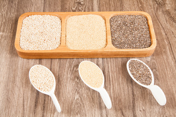 Group of super foods - seeds