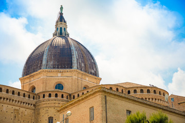 Fototapeta premium Sanctuary of the Santa Casa, the apse of the Basilica in Loreto in Italy