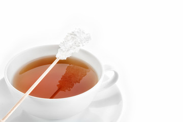 Tea cup and sugar