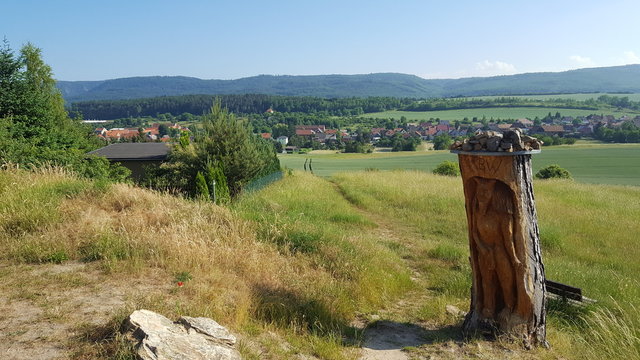Blick auf Timmenrode, Harz