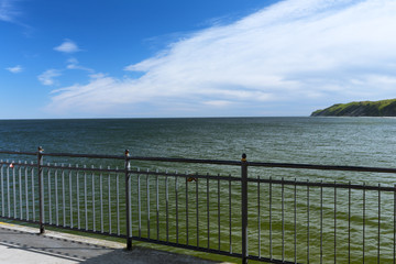 View of the sea and coast / landscape