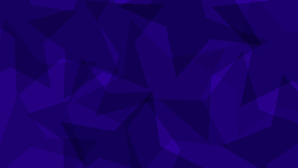 Fototapeta premium Abstract background of translucent big stars in blue colors