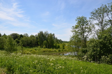 landscape sky russia