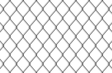 Mesh fence with shadow. Background vector illustration. Eps 10