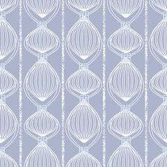 Abstract striped geometric seamless pattern.