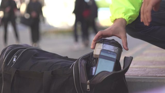 police service dog,sapper clear the bag is the bomb