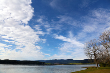 Lake and sky