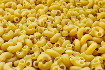 Uncooked italian pasta - Elbow Macaroni