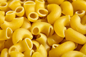 Uncooked italian pasta - Elbow Macaroni