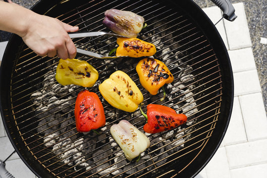 Grilling Bell Peppers