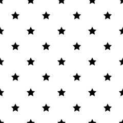 Obraz na płótnie Canvas Seamless Star Pattern